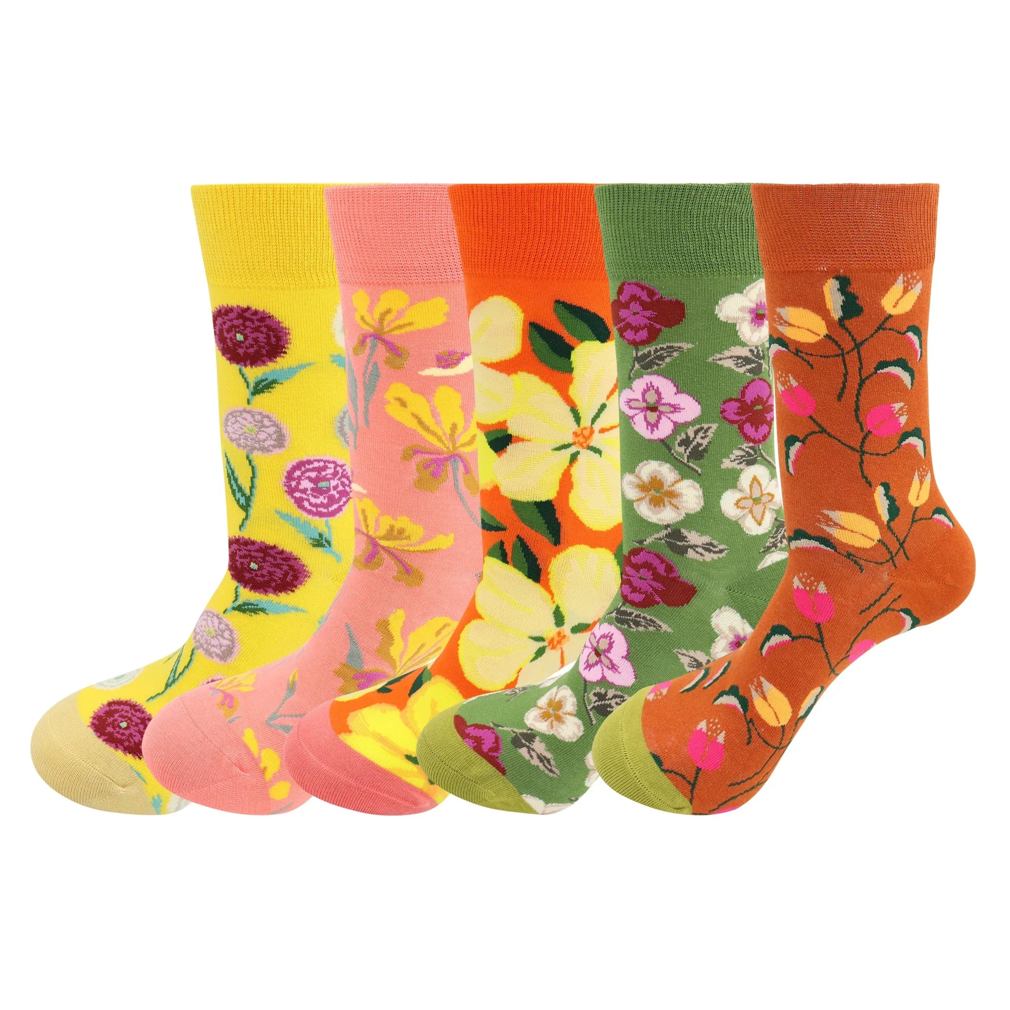 Flower Socks - Comfy Cotton for Women - Real Sic - Flyclothing LLC