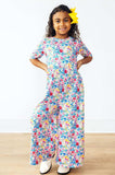 Fluttering Flowers Wide Leg Jumpsuit - Mila & Rose ® - Flyclothing LLC