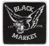Black Market Art Company Black Market Flying Panther Patch Print