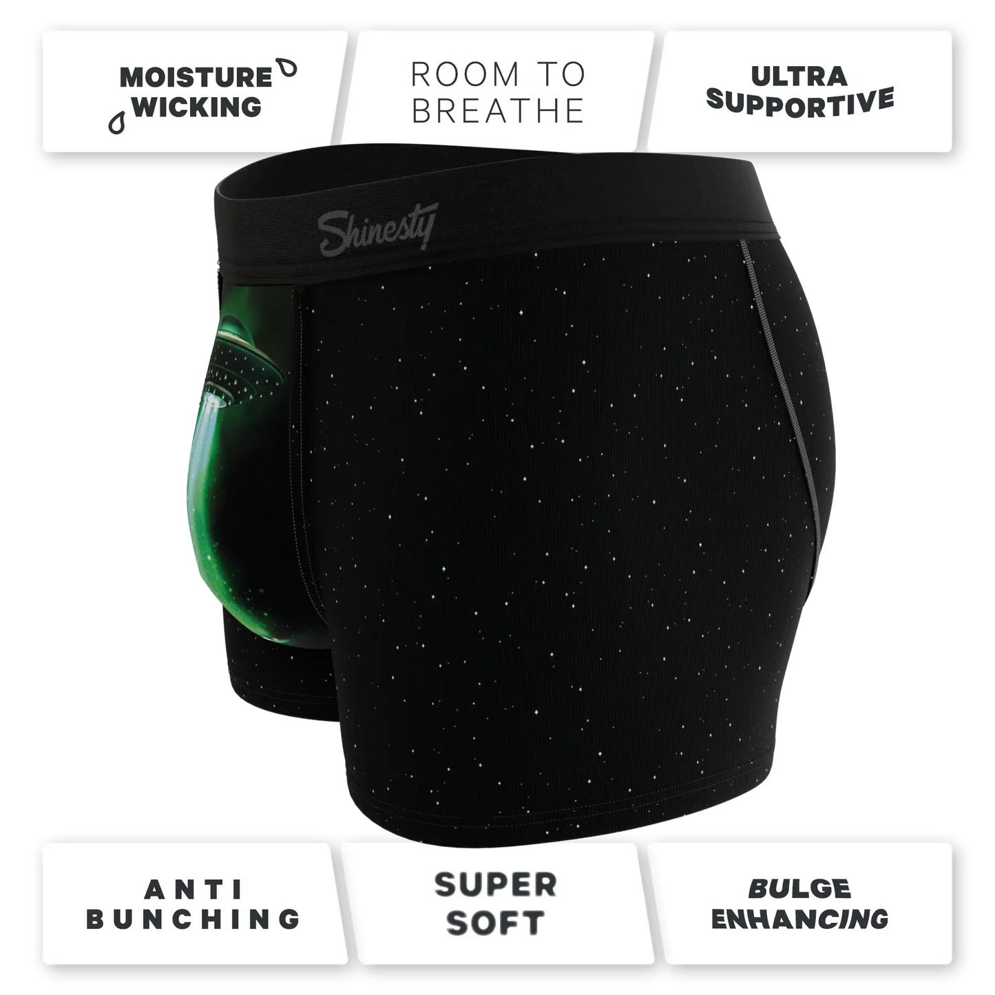 The Flying Saucer | UFO Ball Hammock® Pouch Trunks Underwear - Shinesty - Flyclothing LLC