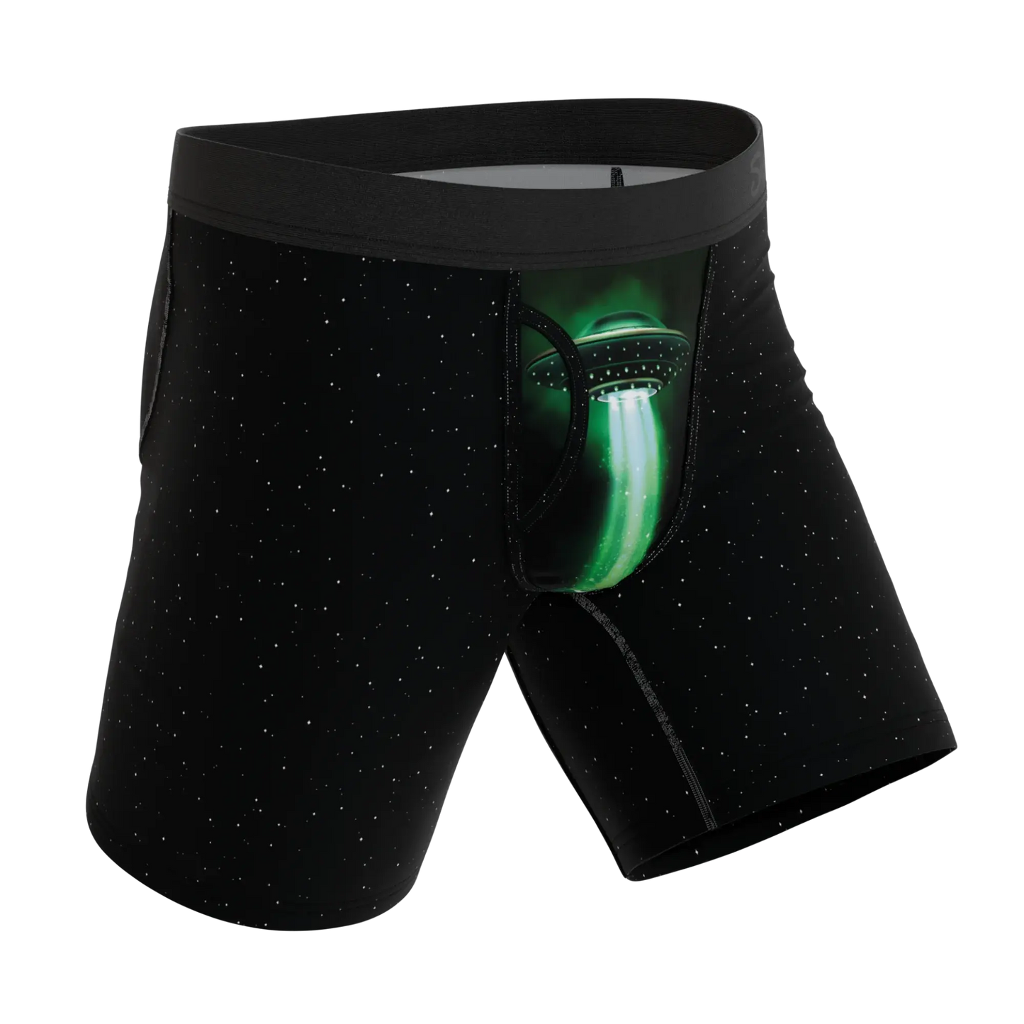 The Flying Saucer | UFO Long Leg Ball Hammock® Pouch Underwear With Fly - Shinesty - Flyclothing LLC