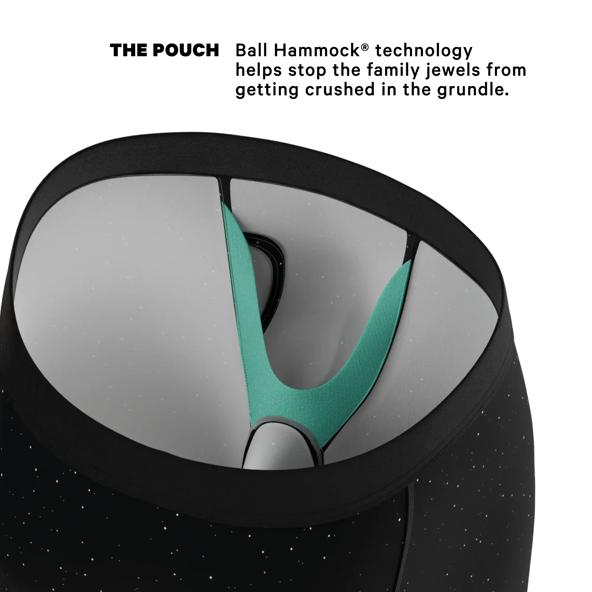 The Flying Saucer | UFO Long Leg Ball Hammock® Pouch Underwear With Fly - Shinesty - Flyclothing LLC