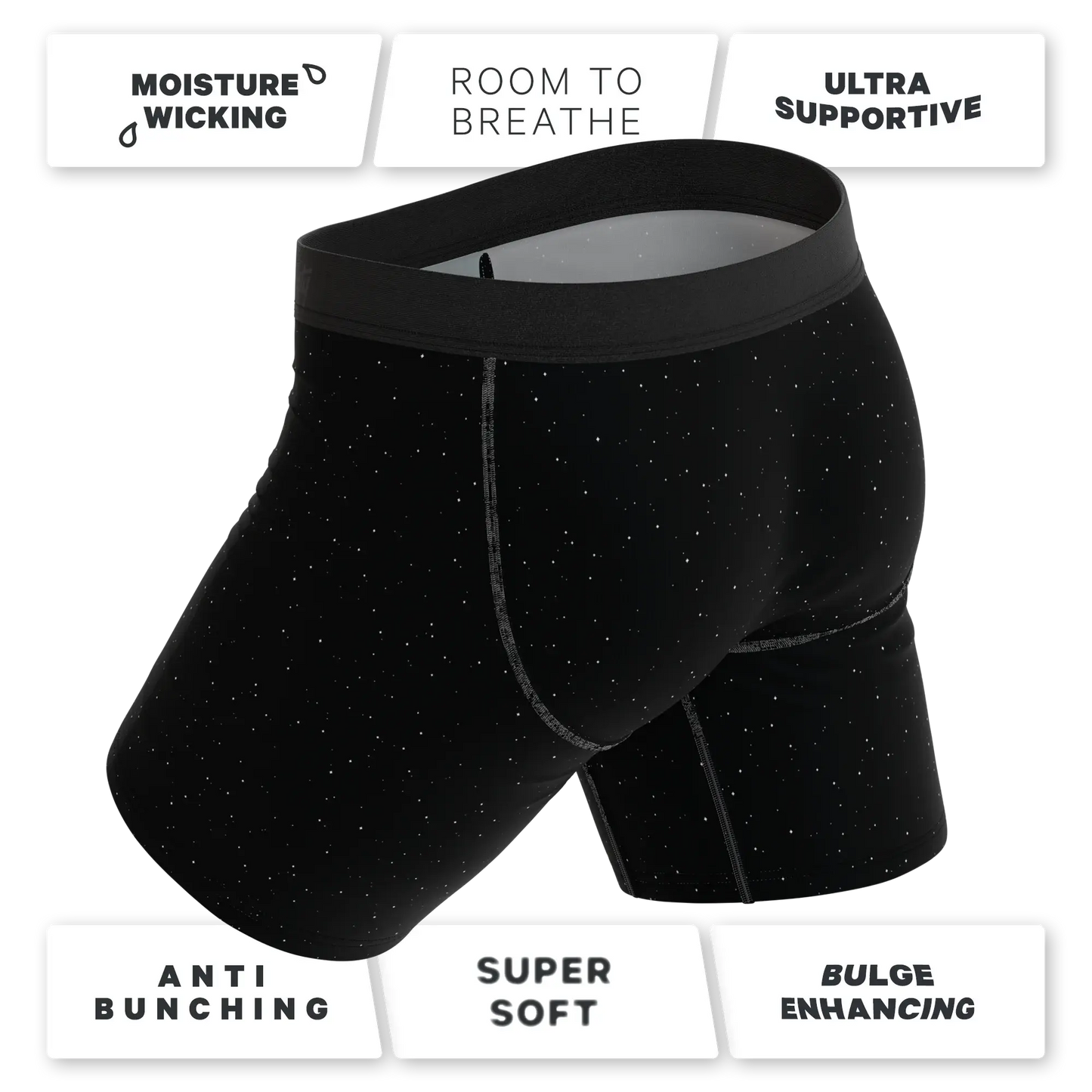 The Flying Saucer | UFO Long Leg Ball Hammock® Pouch Underwear With Fly - Shinesty - Flyclothing LLC