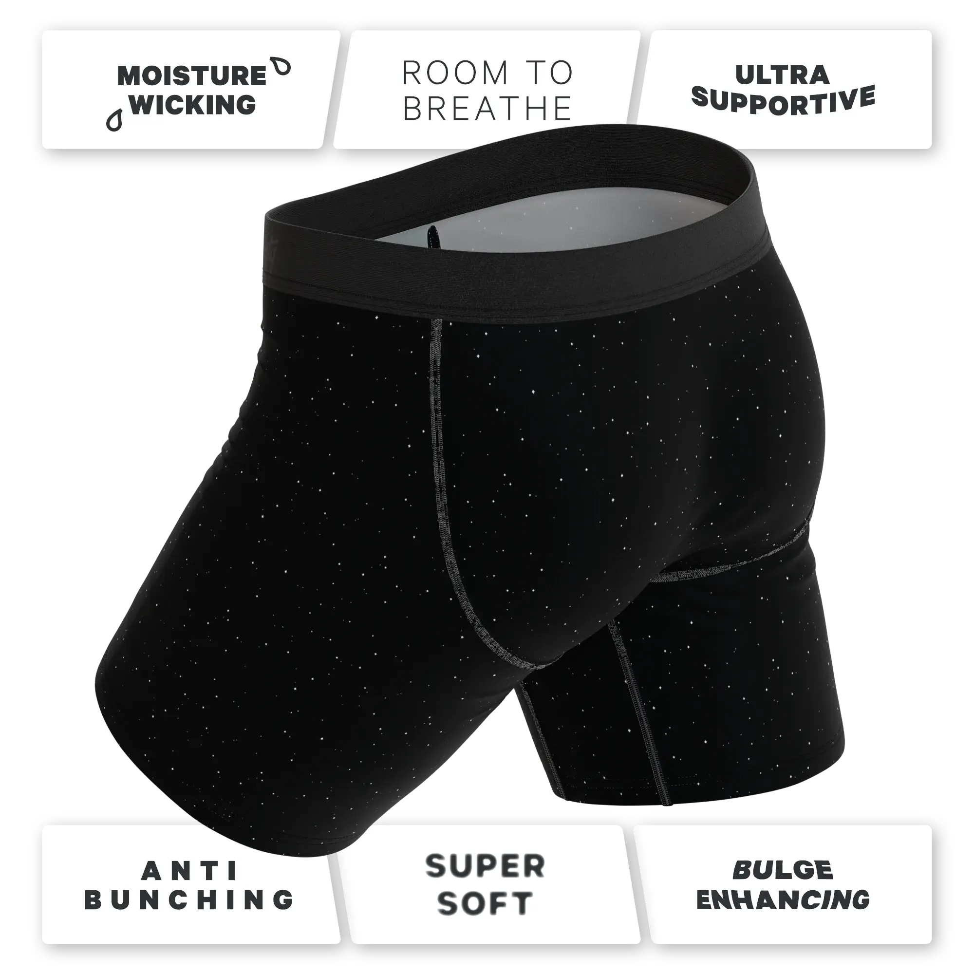 The Flying Saucer | UFO Long Leg Ball Hammock® Pouch Underwear With Fly - Shinesty - Flyclothing LLC