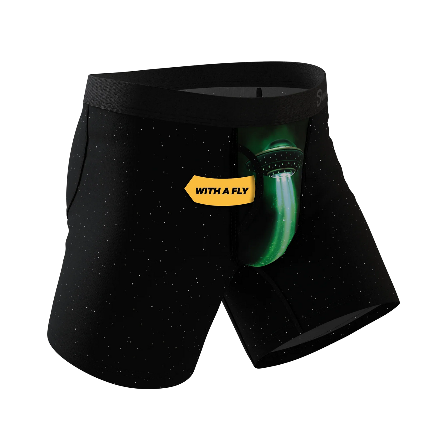 The Flying Saucer | UFO Ball Hammock® Pouch Underwear With Fly - Shinesty - Flyclothing LLC