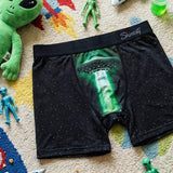 The Flying Saucer | UFO Boy's Boxer Briefs - Shinesty - Flyclothing LLC