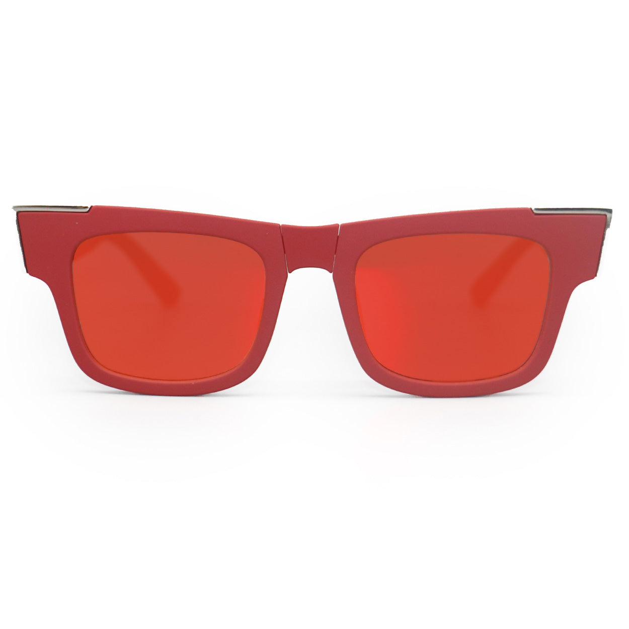 Fold It Mirrored Red - TopFoxx - Flyclothing LLC