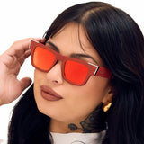 Fold It Mirrored Red - TopFoxx - Flyclothing LLC