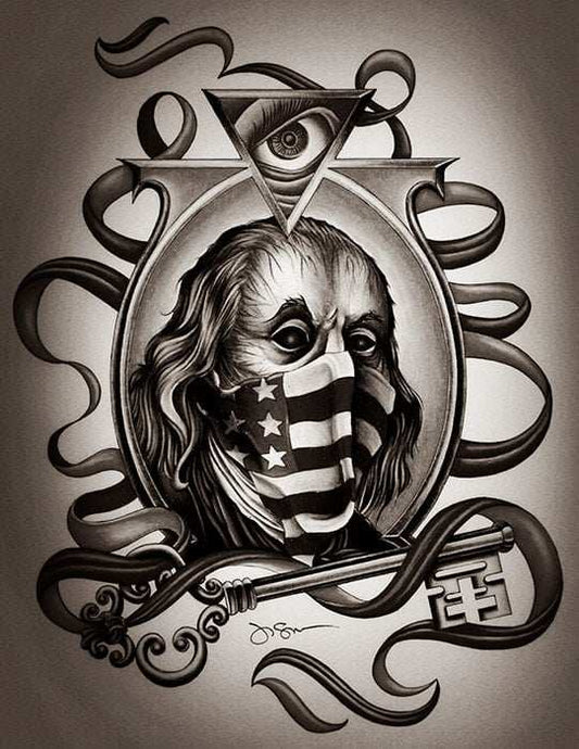 Black Market Art Company Forefather Print - Black Market Art Company - Flyclothing LLC