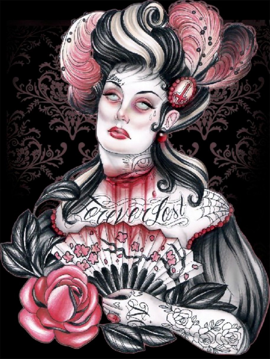 Black Market Art Company Forever Lost Print