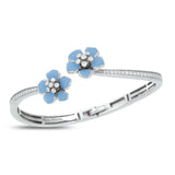 Forget Me Not Bangle - Belle Étoile Jewelry - Flyclothing LLC