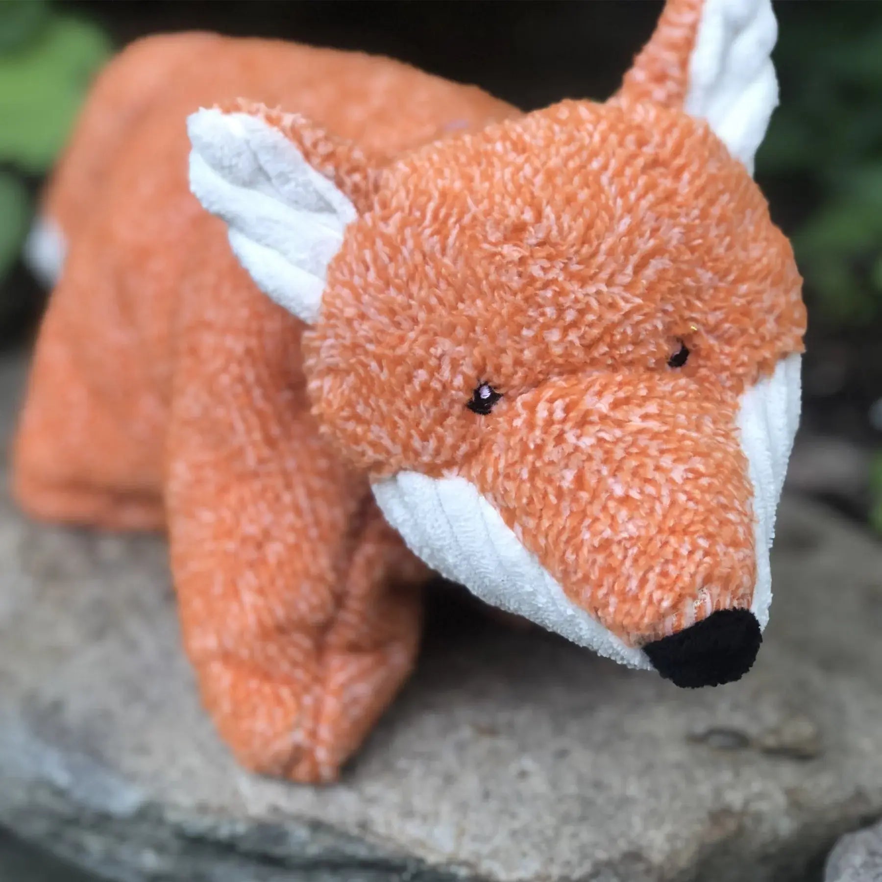 Squooshie™ Fox Plush Dog Toy - HuggleHounds - Flyclothing LLC