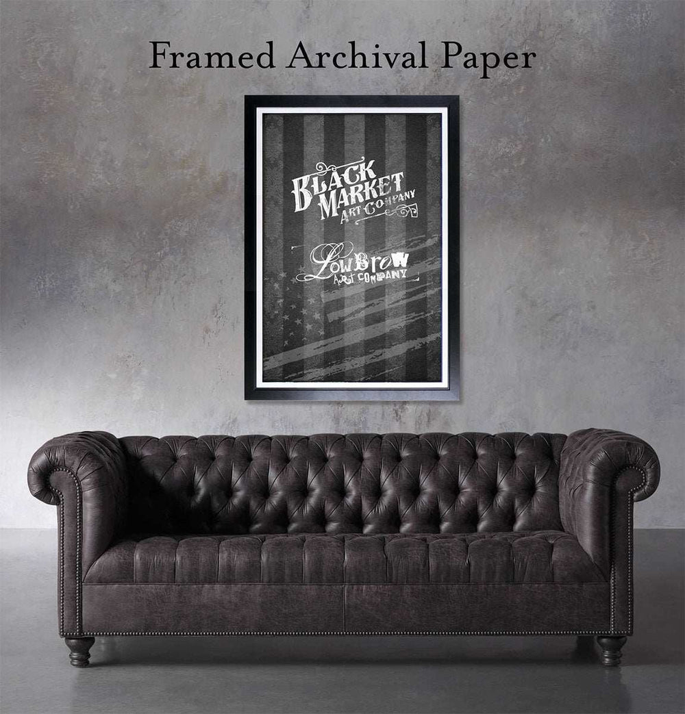 Black Market Art Company ROAD WARRIOR & Classic Movie Art Prints Print - Black Market Art Company - Flyclothing LLC