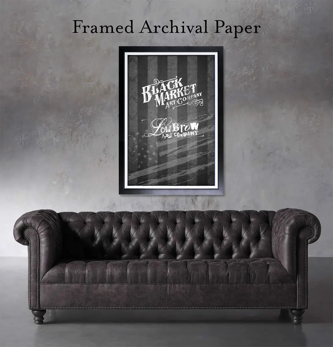 Black Market Art Company Vulture Attacks Print - Black Market Art Company - Flyclothing LLC