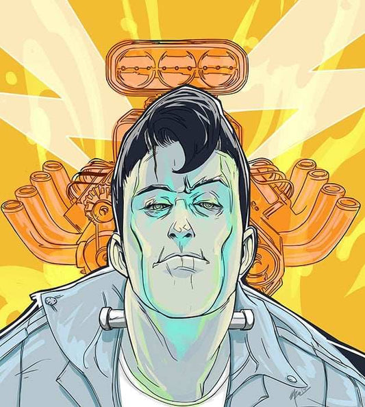 Black Market Art Company Frank Print - Black Market Art Company - Flyclothing LLC