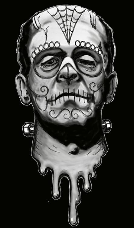 Black Market Art Company Frank De Los Muertos Print