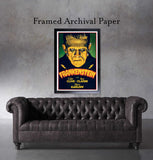 Black Market Art Company Frankenstein Movie Poster Print