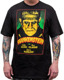 Black Market Art Company Frankenstein Movie Poster Men's T-Shirt