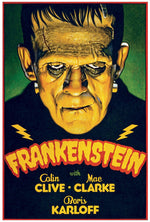 Black Market Art Company Frankenstein Movie Poster Print