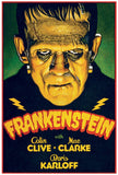 Black Market Art Company Frankenstein Movie Poster Print