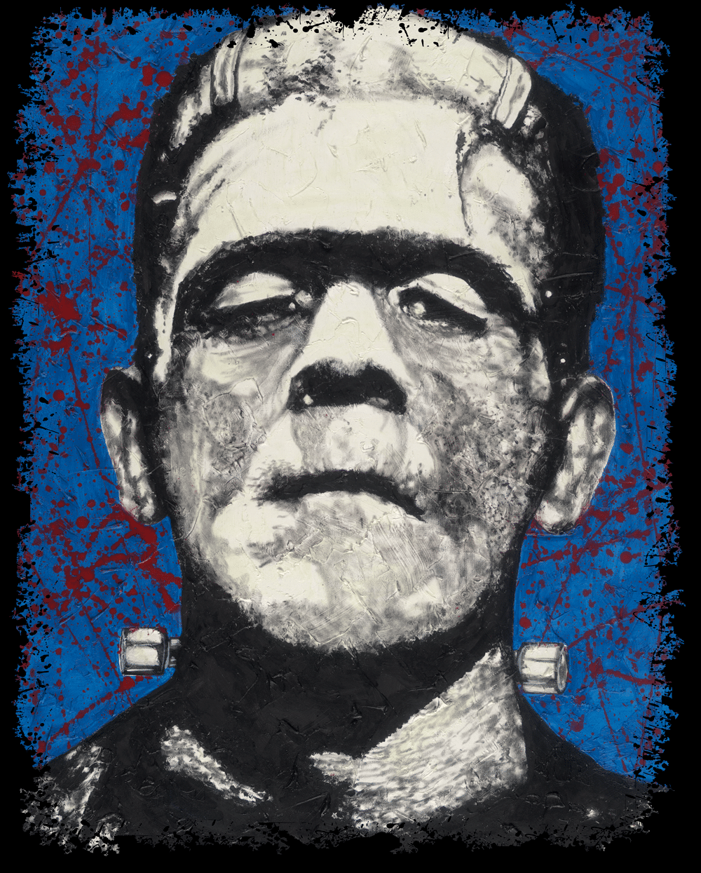 Black Market Art Company Frankenstein Print