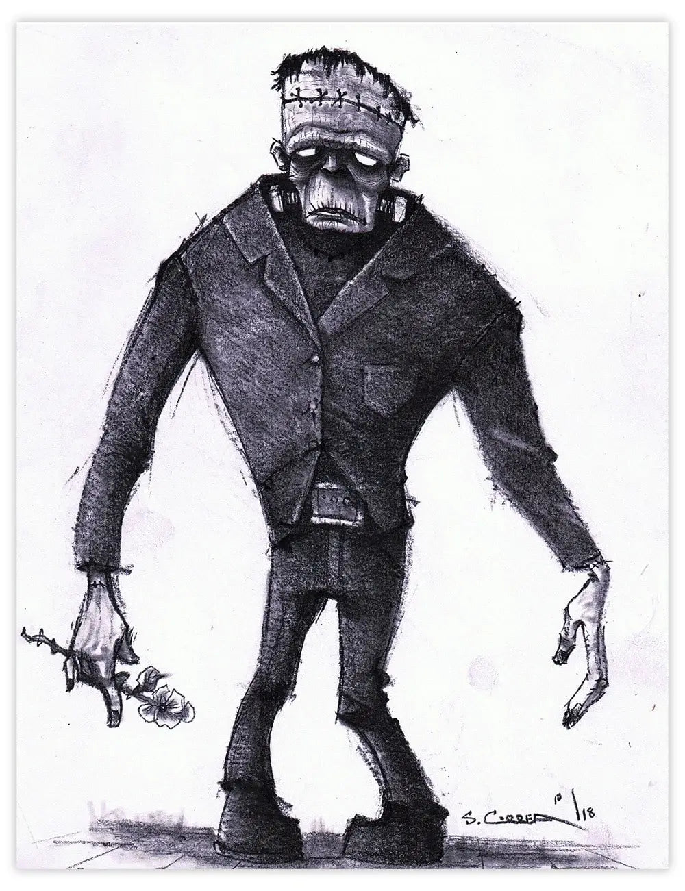 Black Market Art Company Frankie Print - Black Market Art Company - Flyclothing LLC