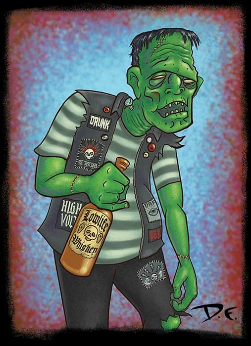 Black Market Art Company Frankie Low Life Print