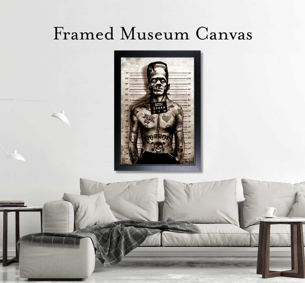 Black Market Art Company Franky Mugshot Print - Black Market Art Company - Flyclothing LLC
