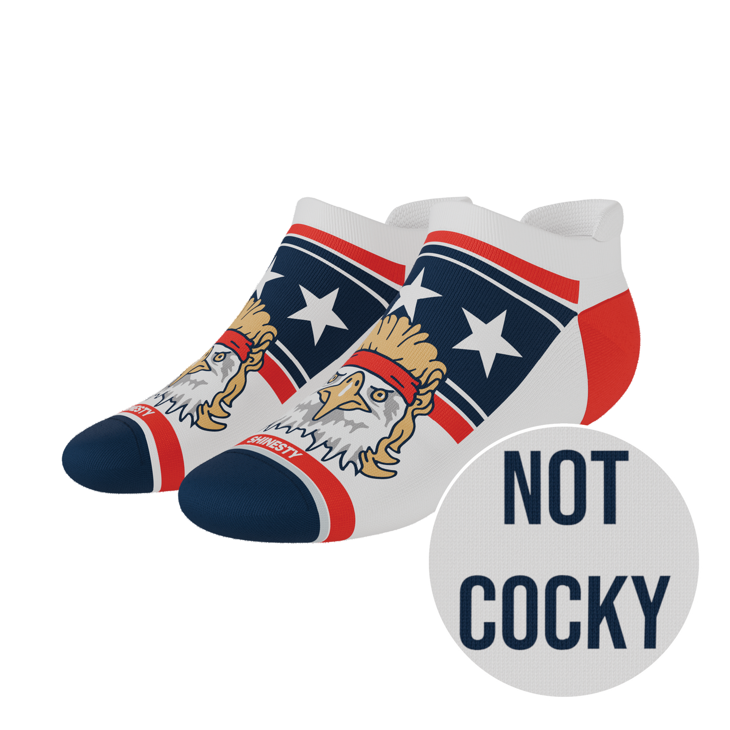 The Free Bird | USA Eagle Heel Hammock™ Ankle Socks