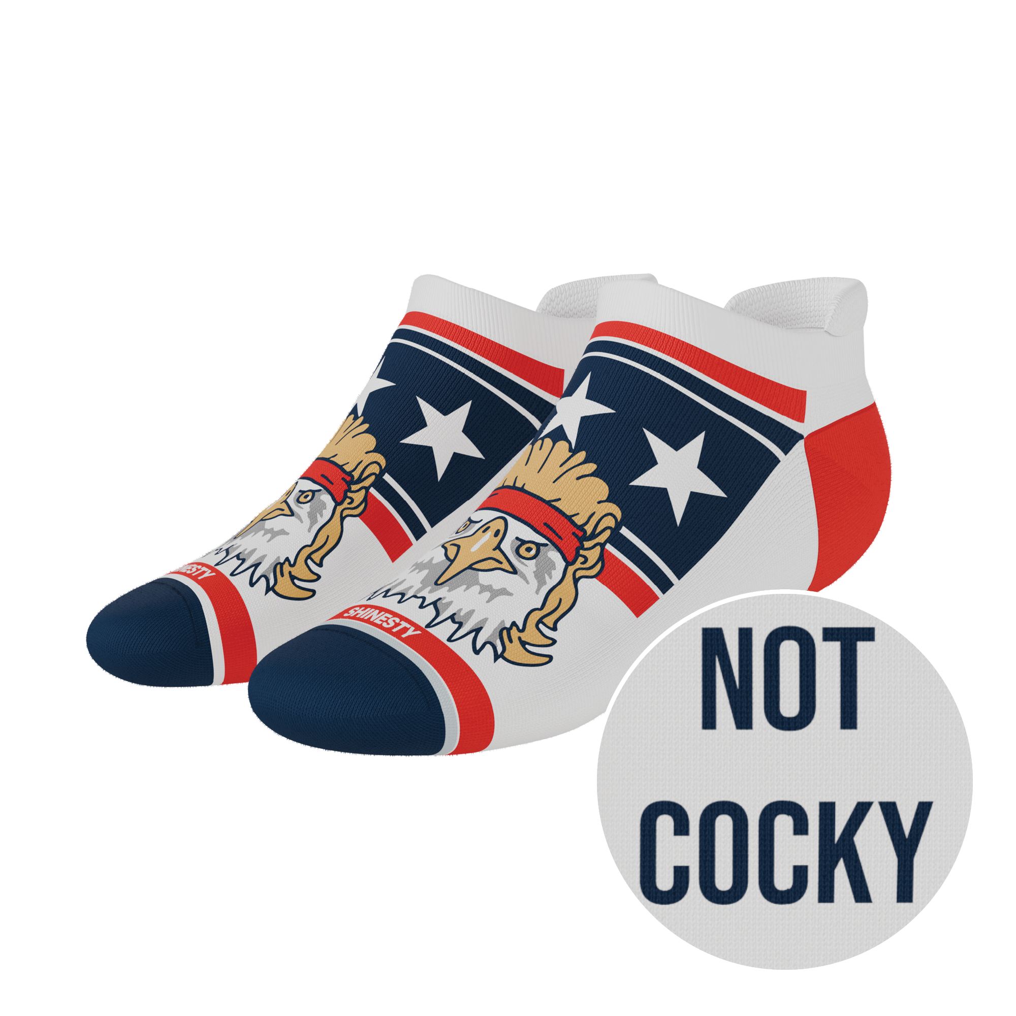 The Free Bird | USA Eagle Heel Hammock™ Ankle Socks