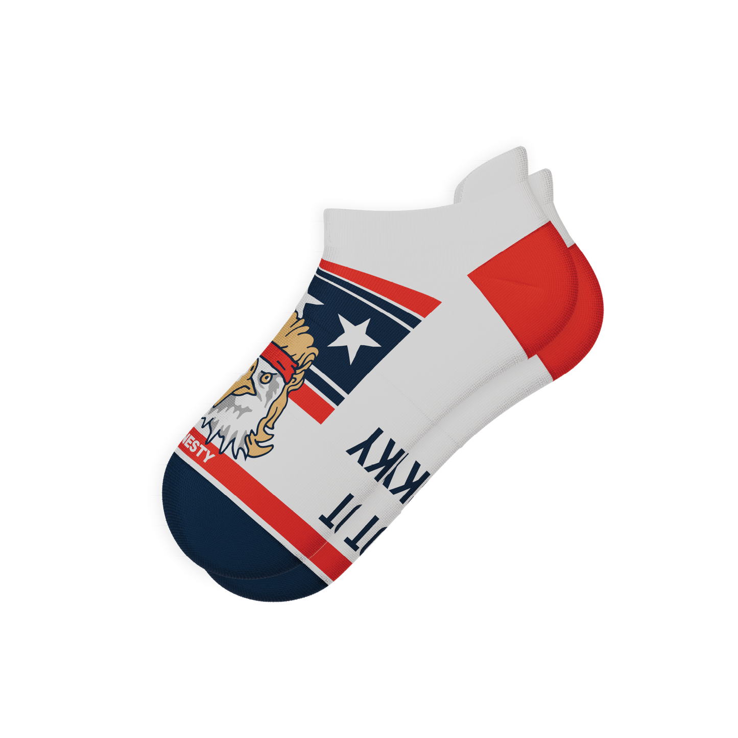The Free Bird | USA Eagle Heel Hammock™ Ankle Socks