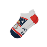 The Free Bird | USA Eagle Heel Hammock™ Ankle Socks