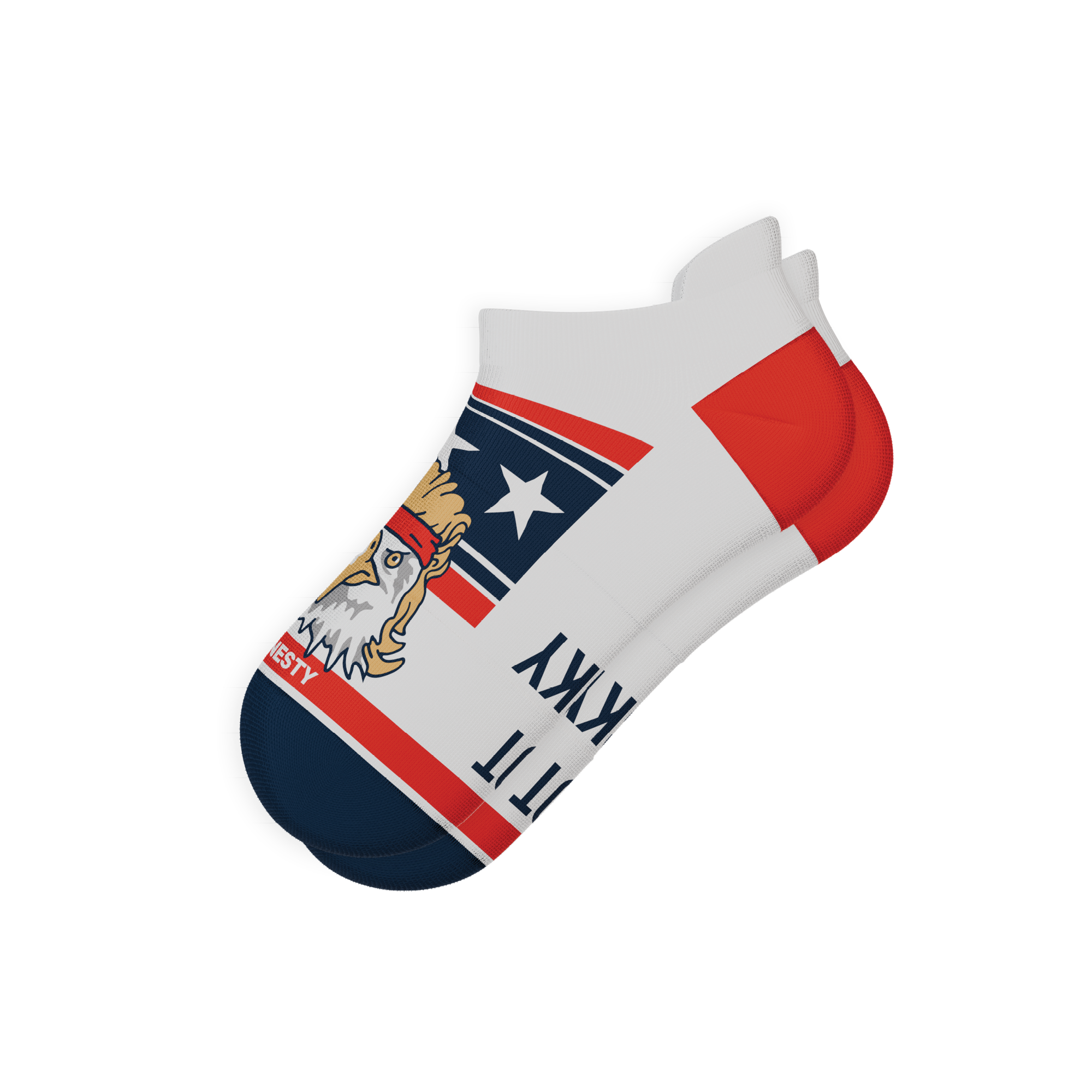 The Free Bird | USA Eagle Heel Hammock™ Ankle Socks