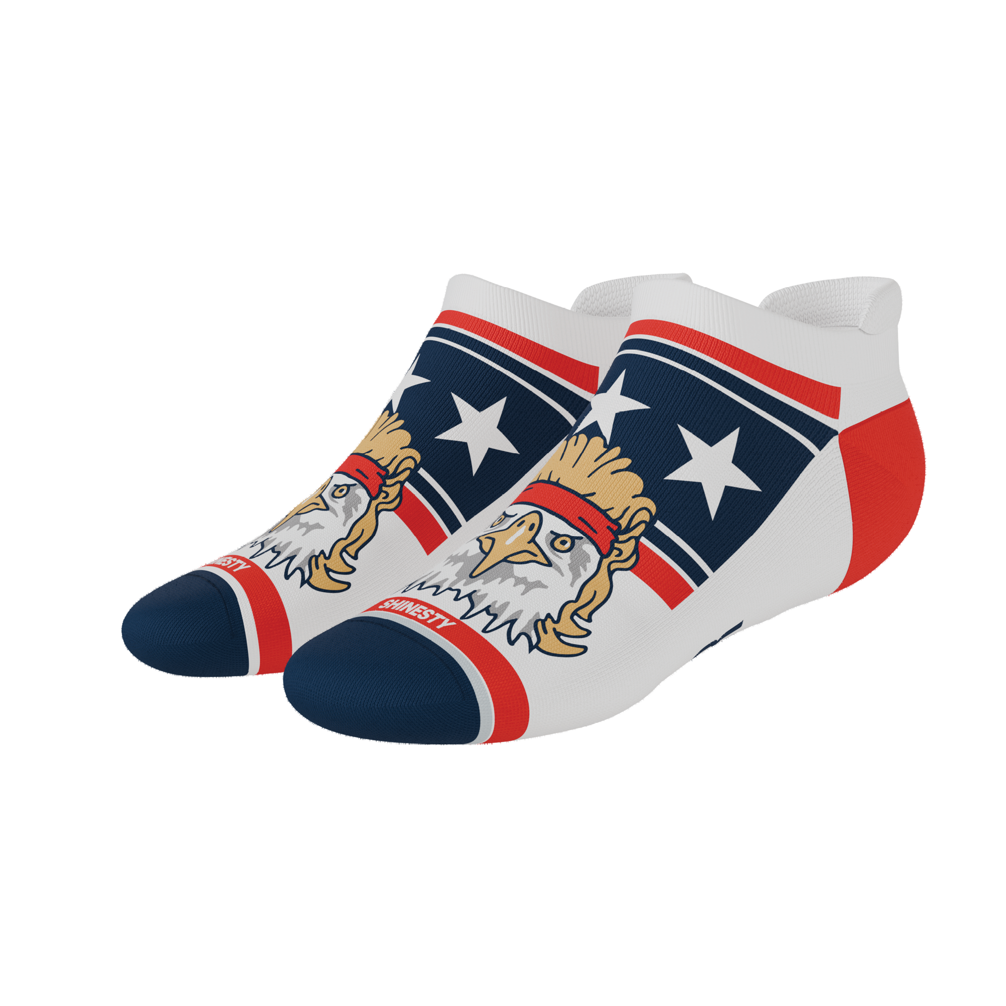 The Free Bird | USA Eagle Heel Hammock™ Ankle Socks