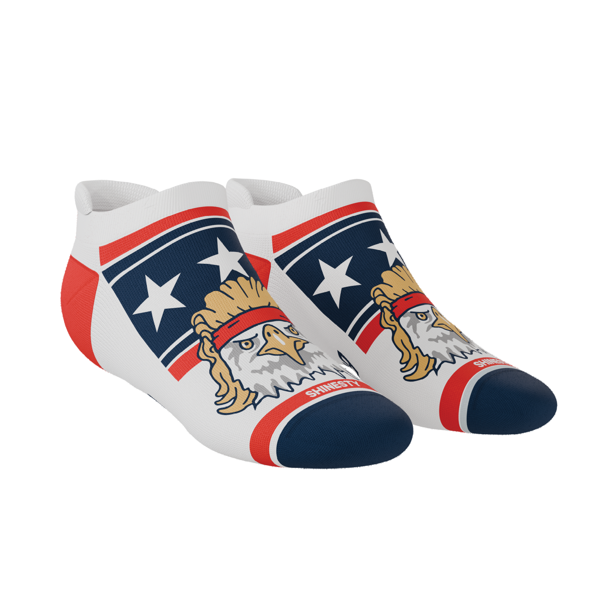 The Free Bird | USA Eagle Heel Hammock™ Ankle Socks