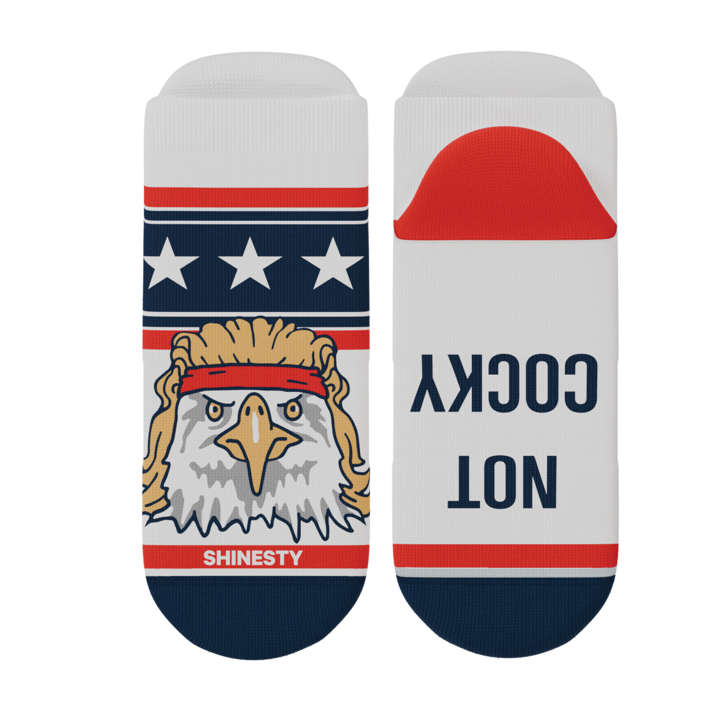 The Free Bird | USA Eagle Heel Hammock™ Ankle Socks