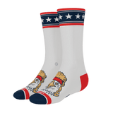 The Free Bird | USA Eagle Heel Hammock™ Crew Socks - Shinesty - Flyclothing LLC