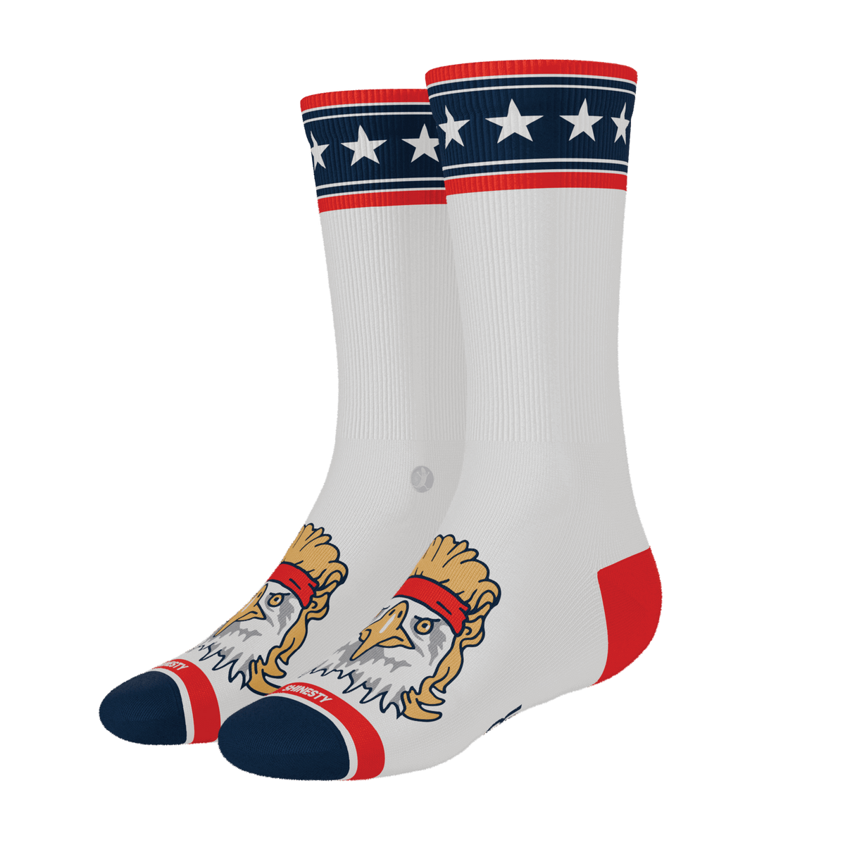 The Free Bird | USA Eagle Heel Hammock™ Crew Socks - Shinesty - Flyclothing LLC