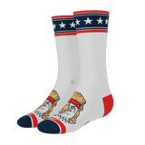 The Free Bird | USA Eagle Heel Hammock™ Crew Socks - Shinesty - Flyclothing LLC