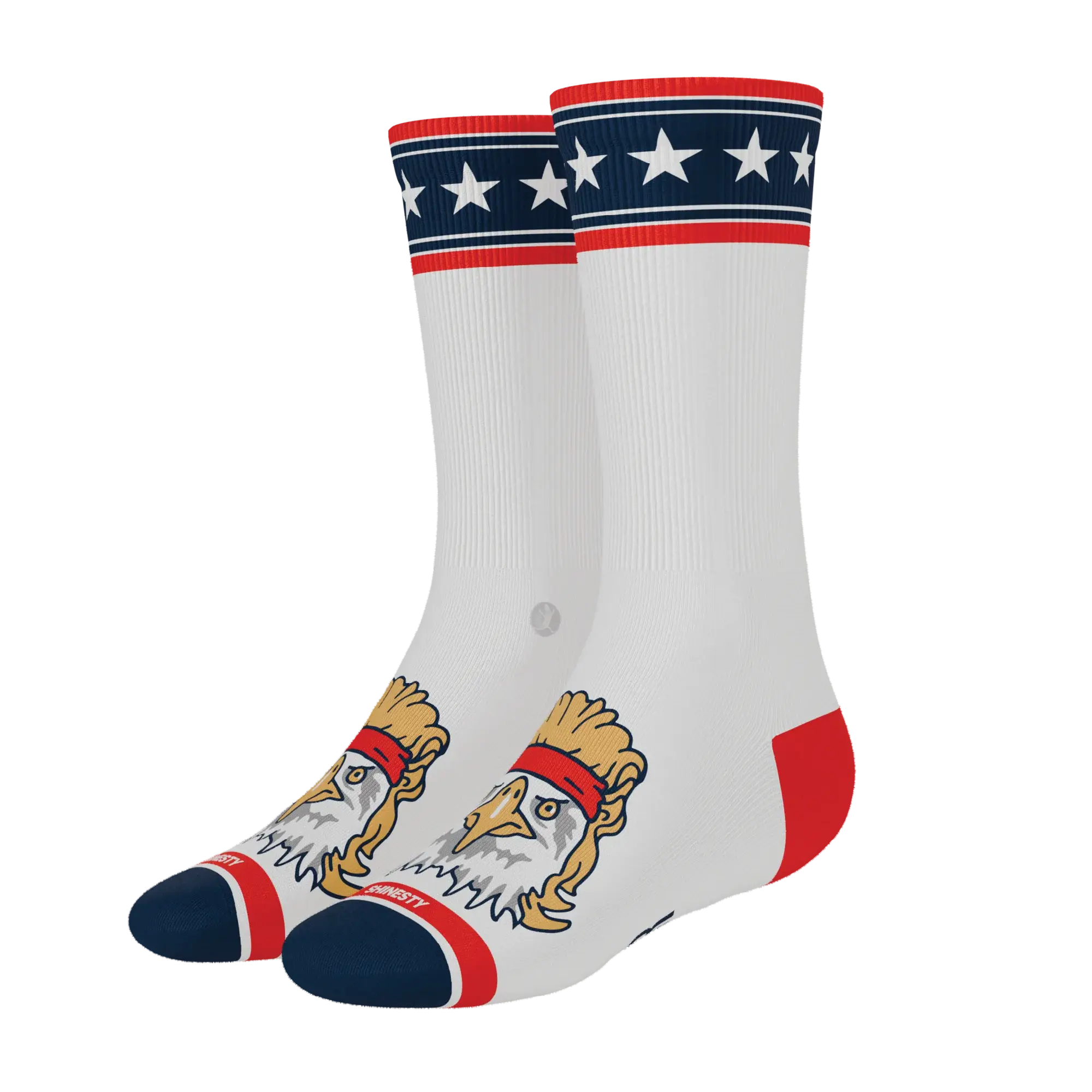 The Free Bird | USA Eagle Heel Hammock™ Crew Socks - Shinesty - Flyclothing LLC