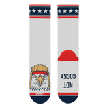 The Free Bird | USA Eagle Heel Hammock™ Crew Socks - Shinesty - Flyclothing LLC