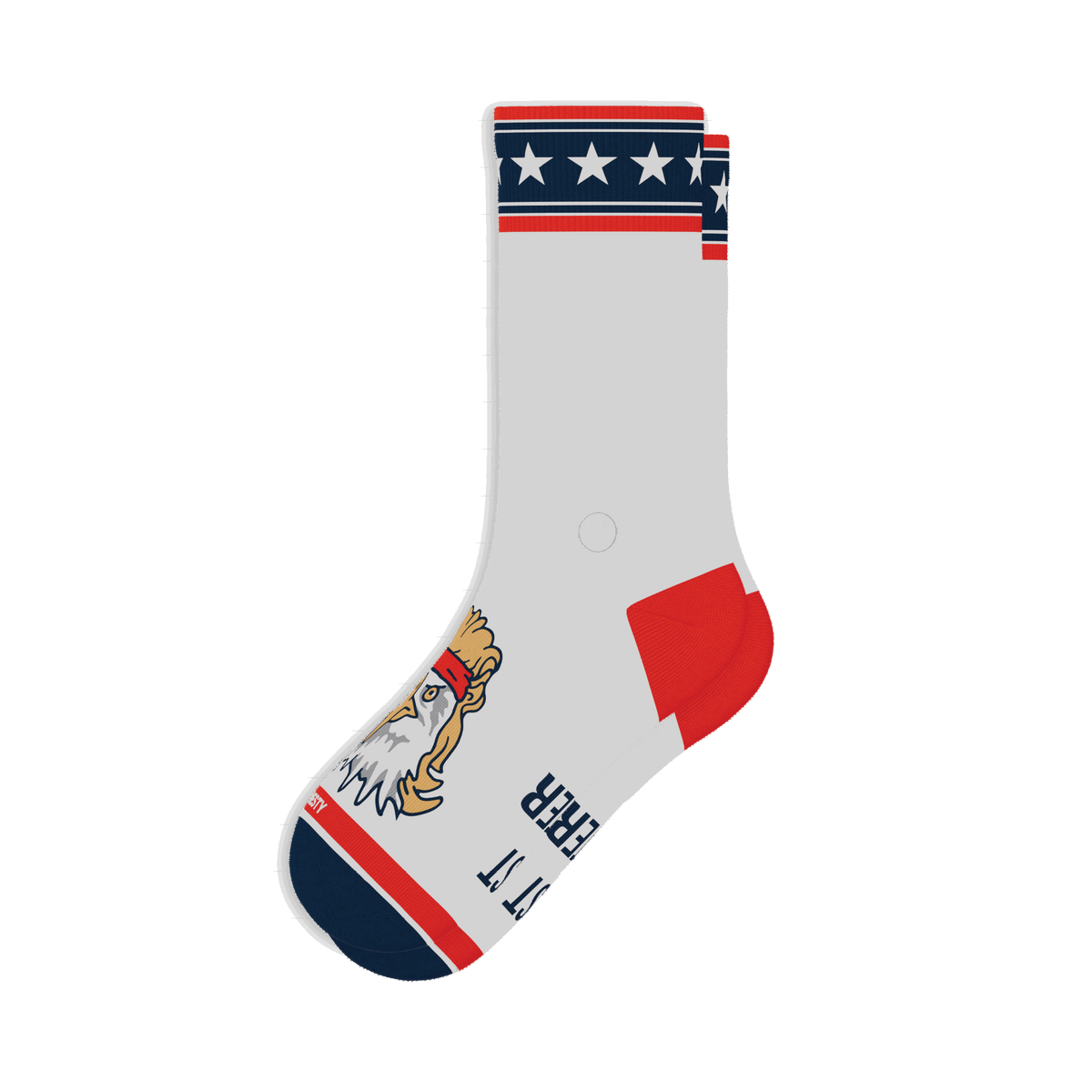 The Free Bird | USA Eagle Heel Hammock™ Crew Socks - Shinesty - Flyclothing LLC