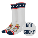 The Free Bird | USA Eagle Heel Hammock™ Crew Socks - Shinesty - Flyclothing LLC