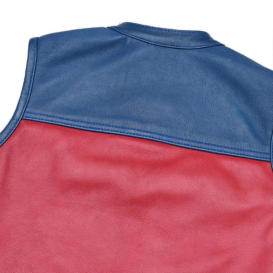 Freedom Belle Women's Motorcycle Leather Vest - First Manufacturing Company - Flyclothing LLC