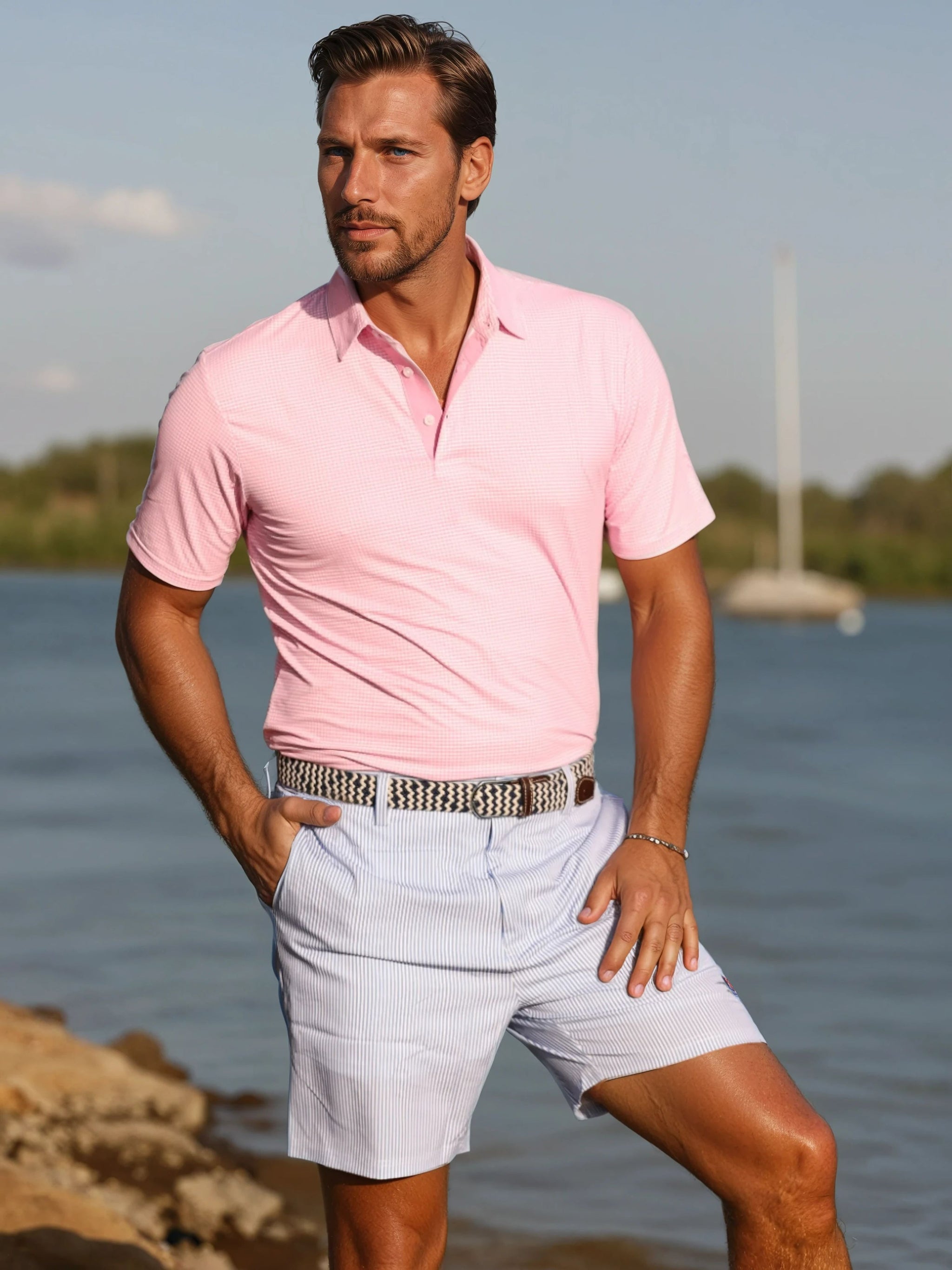 Freeport Short Effortless Performance - White Water Life - Flyclothing LLC