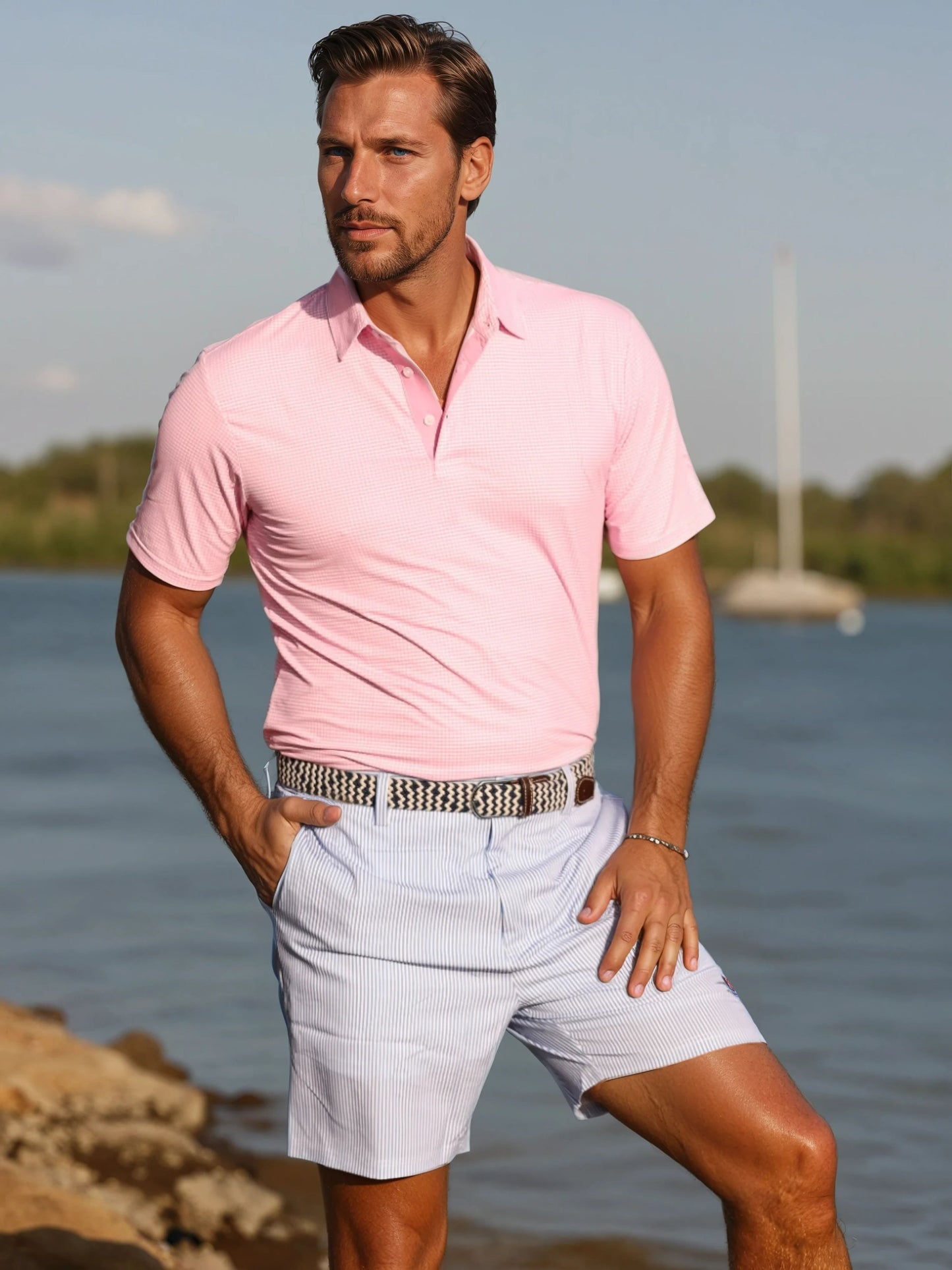Freeport Short Effortless Performance - White Water Life - Flyclothing LLC