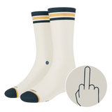 The Friendly Fire | Middle Finger Heel Hammock™ Crew Socks - Shinesty - Flyclothing LLC