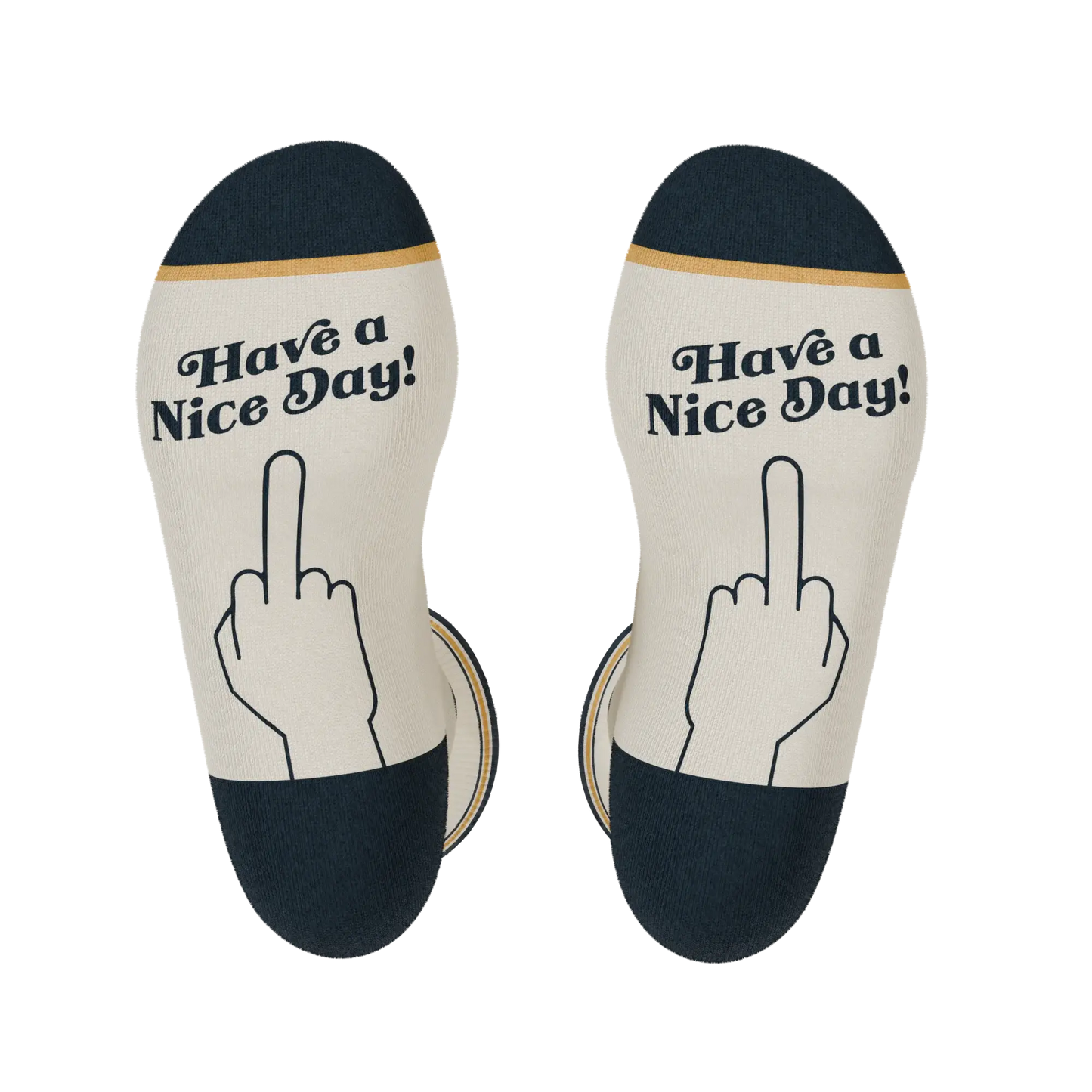 The Friendly Fire | Middle Finger Heel Hammock™ Crew Socks - Shinesty - Flyclothing LLC