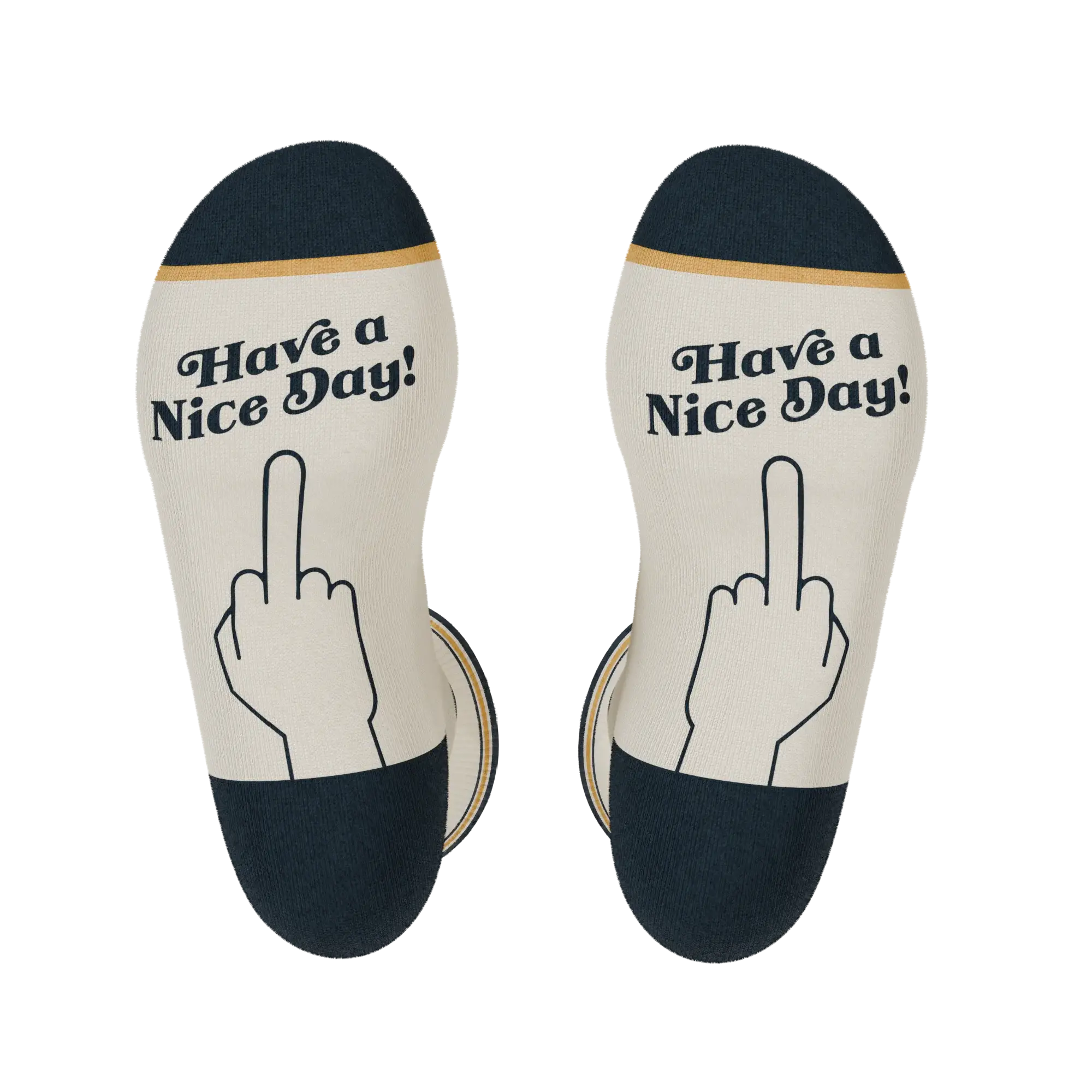 The Friendly Fire | Middle Finger Heel Hammock™ Crew Socks - Shinesty - Flyclothing LLC