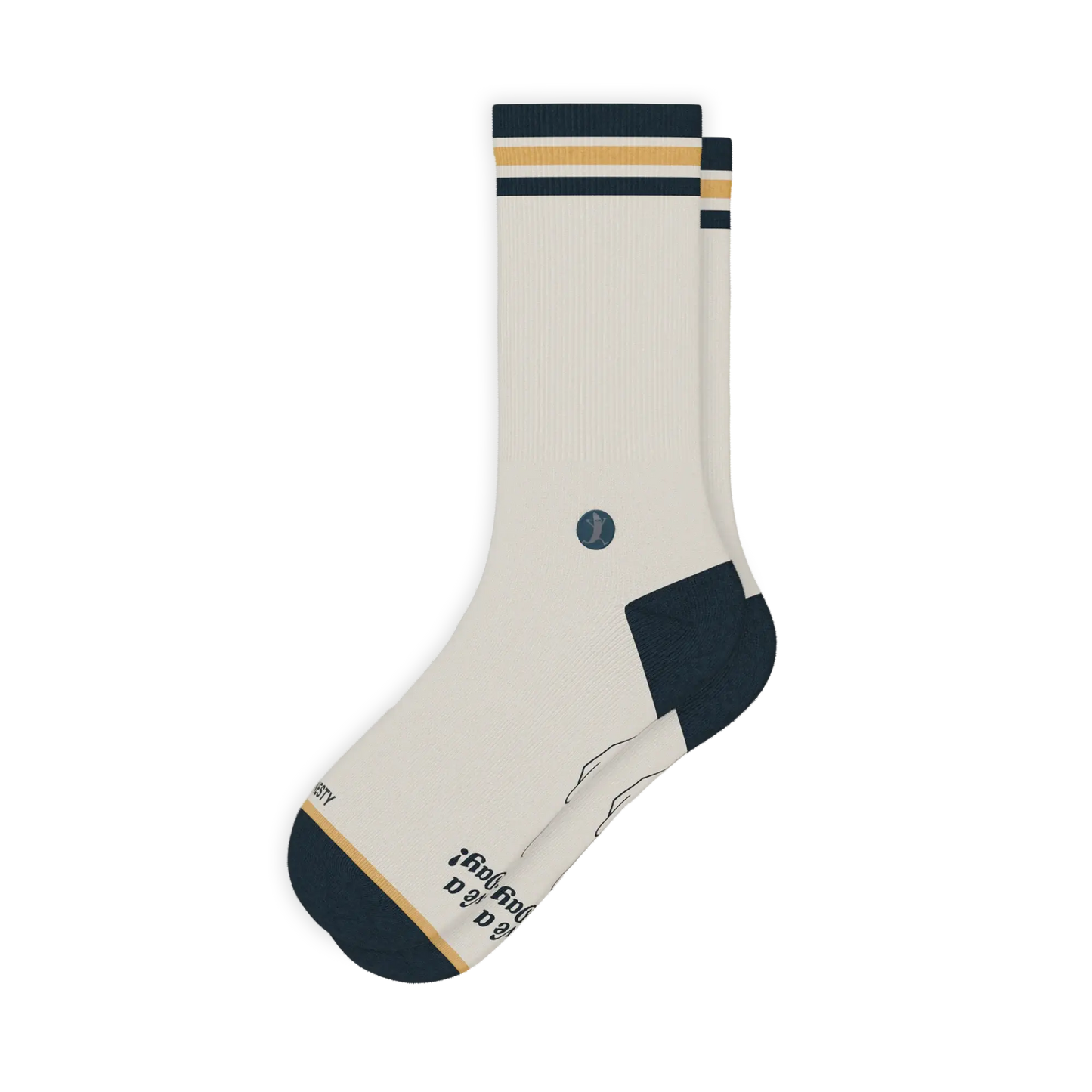 The Friendly Fire | Middle Finger Heel Hammock™ Crew Socks - Shinesty - Flyclothing LLC